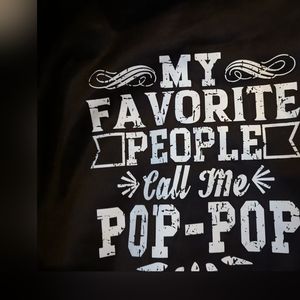 My Favorite People Call Me PopPop sweatshirt XL
